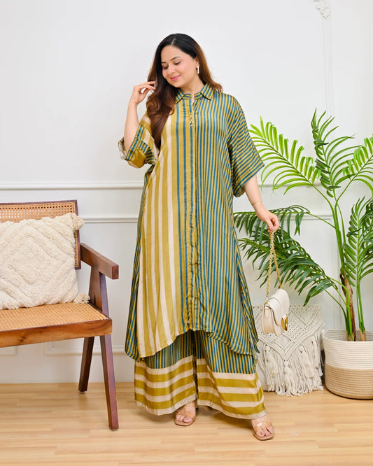Mustard Grace Co-ord Set