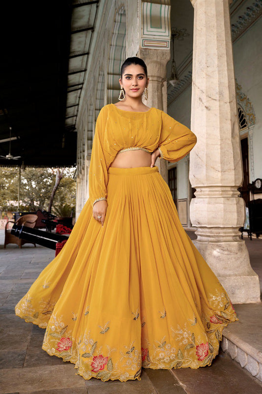 Flaunt Your Flair with Georgette Co-ord Set